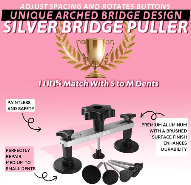 Thumbnail 3 de Car Dent Puller Kit 100W Glue Gun 🛠