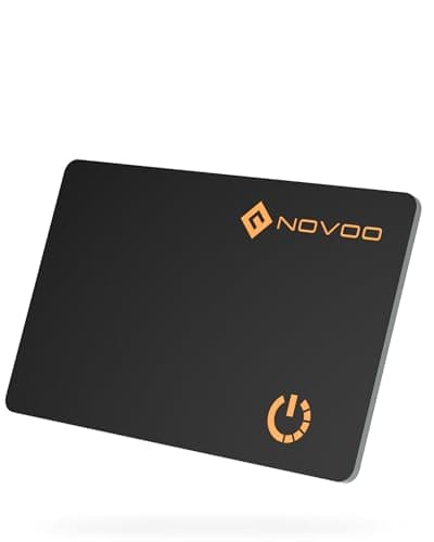 Detalle de NOVOO Air Tag Card Wallet Tracker 1,6 mm — 6 años