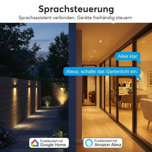 Thumbnail 6 de EIGHTREE WLAN Außensteckdose IP44 mit Timer