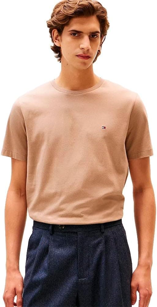 Thumbnail 6 de Tommy Hilfiger Ess Seasonal Reg Fit Solid Tee (MW0MW39995) maglietta a manica corta da uomo