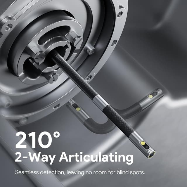 Detalle 2 de DEPSTECH dual lens endoscope 8.5mm