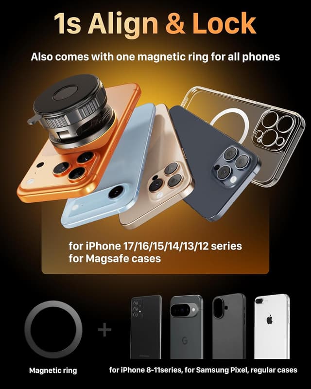 Thumbnail 6 de YOSH Vacuum Magnetic Phone Holder 360°