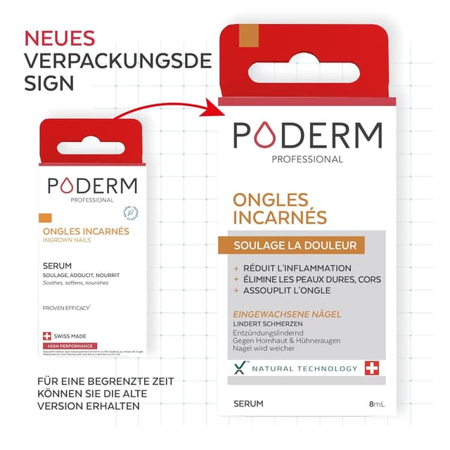 Thumbnail 6 de PODERM Eingewachsene Nägel Pflegeöl