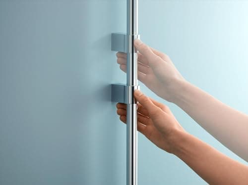 Detalle 2 de GROHE Vitalio Universal barra de ducha 60 cm cromada