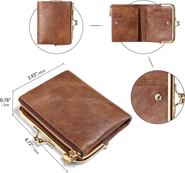Detalle de FALAN MULE RFID wallet 12cm compact purse