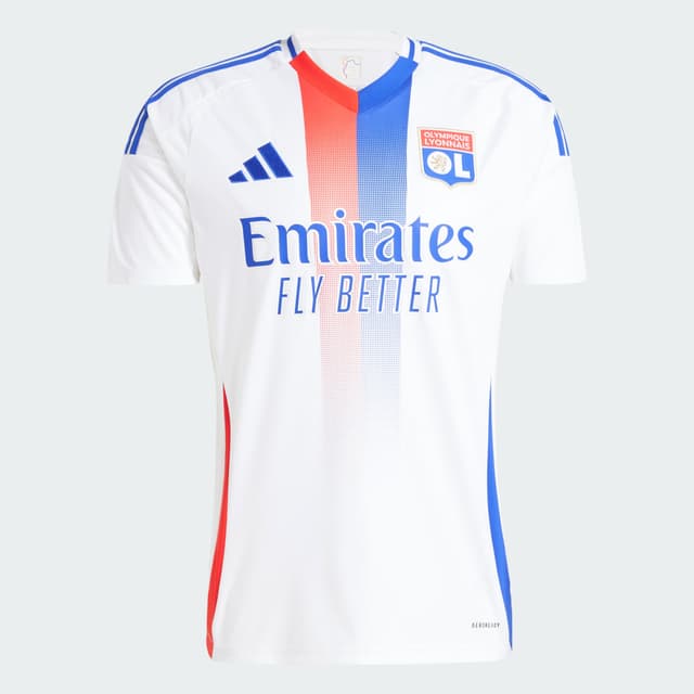 Detalle de Olympique de Lyon 24/25 Camiseta de Primera Equipación