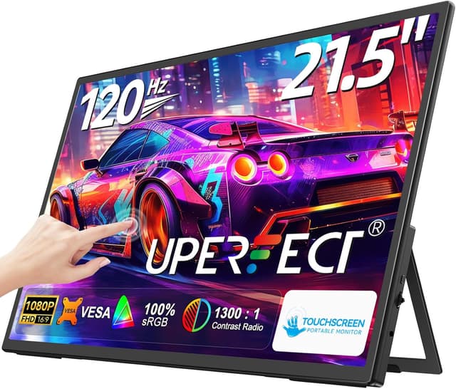 Detalle de UPERFECT 21.5” touchscreen 120Hz monitor