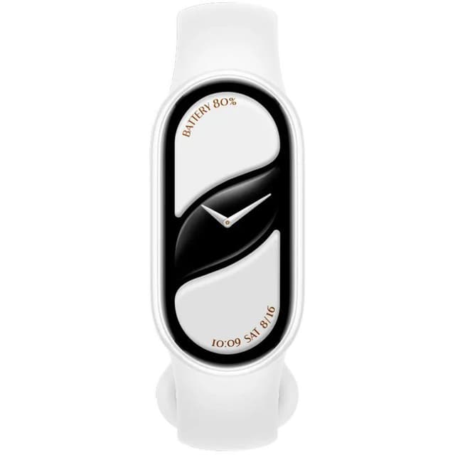 Detalle 2 de Xiaomi Smart Band 10 pulsera de actividad blanco cerámico con pantalla AMOLED