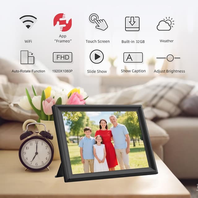 Thumbnail 2 de FRAMEO 15.6 inch digital photo frame