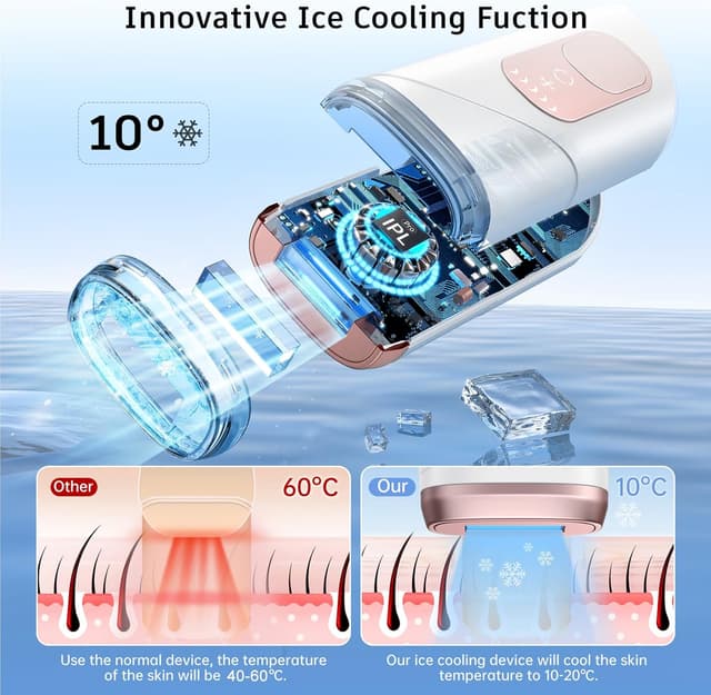 Detalle 2 de Laser hair removal IPL 999 flashes device