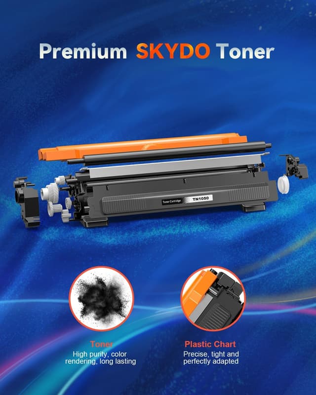 Detalle 2 de Toner TN1050 + Tamburo DR1050 compatibili per Brother: kit 1 toner e 1 tamburo DR1050