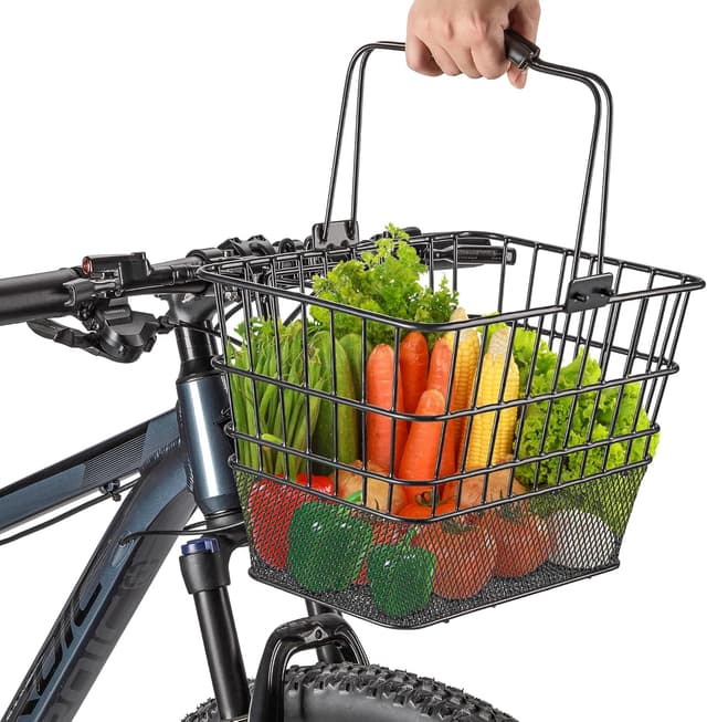 Detalle de PINNAMAX cestino anteriore bici 7 kg