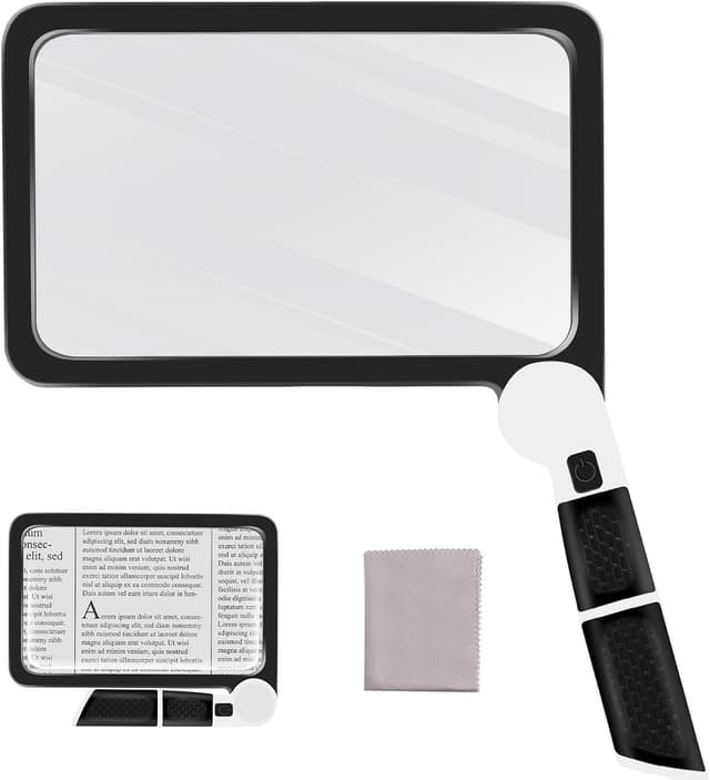 Detalle de Yerepk 5X magnifying glass with light