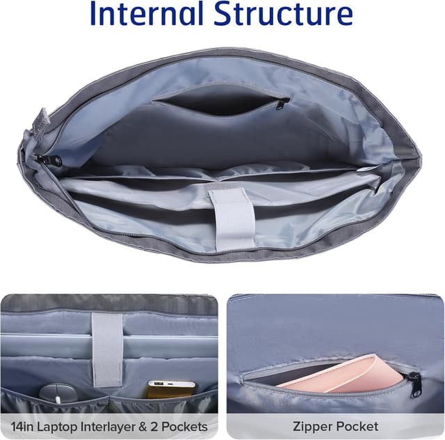 Thumbnail 3 de MAYMOONER Laptop Tote Bag 15.6in