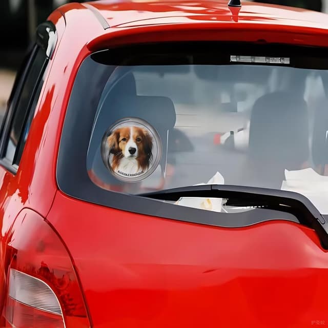 Thumbnail 4 de Autoaufkleber Kooikerhondje 18 cm Reflexion