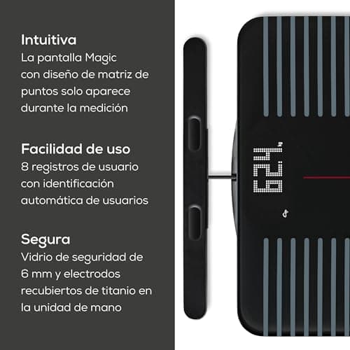 Thumbnail 5 de Beurer BF 990 WIFI báscula grasa corporal, 180 kg 📱