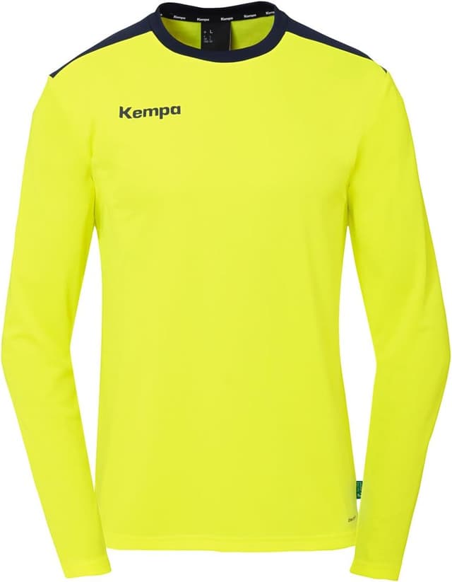 Detalle 2 de Kempa Unisex Emotion 27 Langarmshirt Sweatshirt – Handball-Langarmshirt mit 2face dry tech