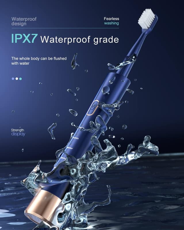 Thumbnail 4 de IPX7 Waterproof Sonicare Electric Toothbrush 31,000 rpm