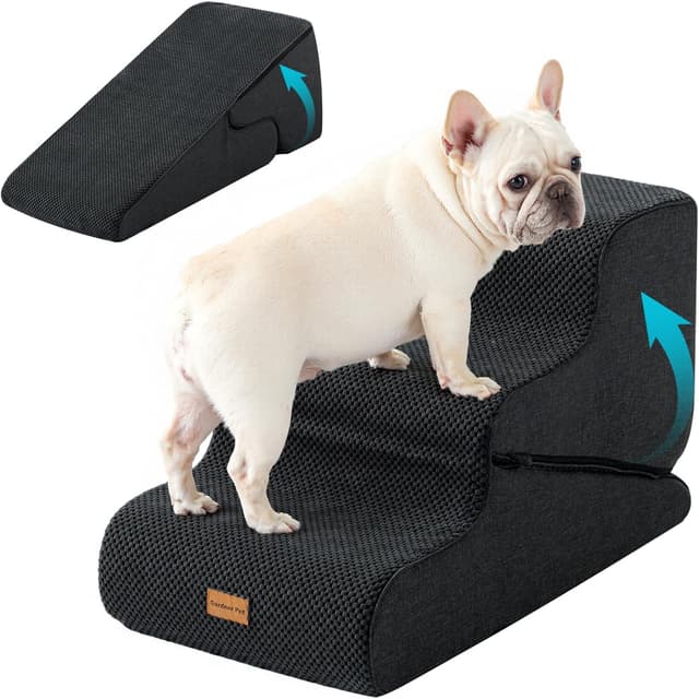 Thumbnail 6 de Gardner Pet Hundetreppe für kleine Hunde (58 cm) – 5 Stufen aus 35D-Schaumstoff