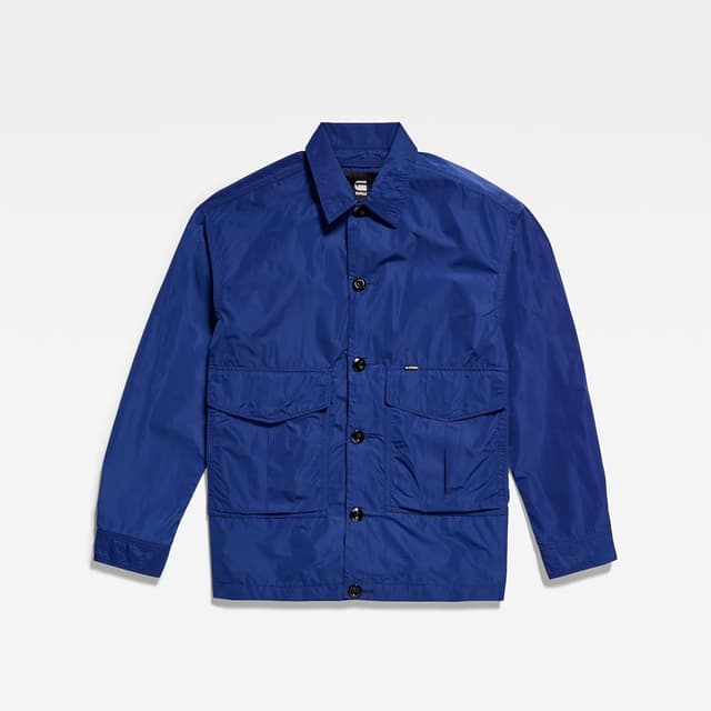 Detalle de G-Star Hommes Worker Oversized Overshirt : la surchemise pensée pour le quotidien
