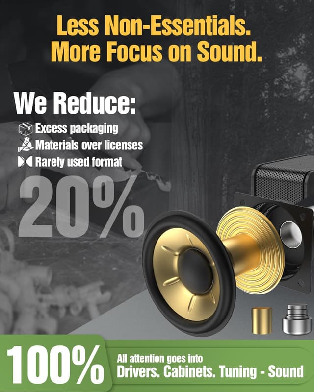 Detalle de Hiwill-Audio 5.1.2CH Soundbar for TV