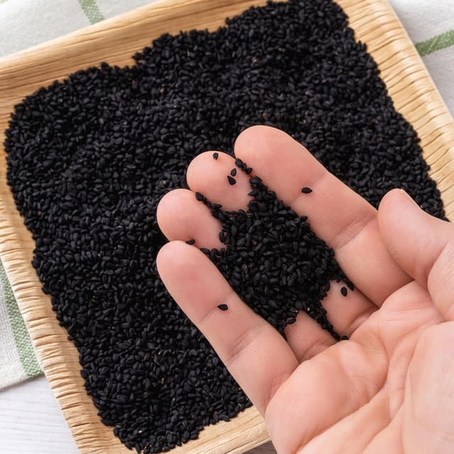 Detalle de Premium BIO Schwarzkümmel Samen (Nigella Sativa) aus Ägypten, 500 g ganz – naturbelassen & rein