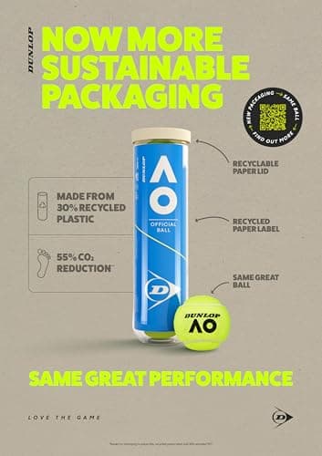 Thumbnail 4 de DUNLOP Pelota de Tenis Australian Open 8 unidades