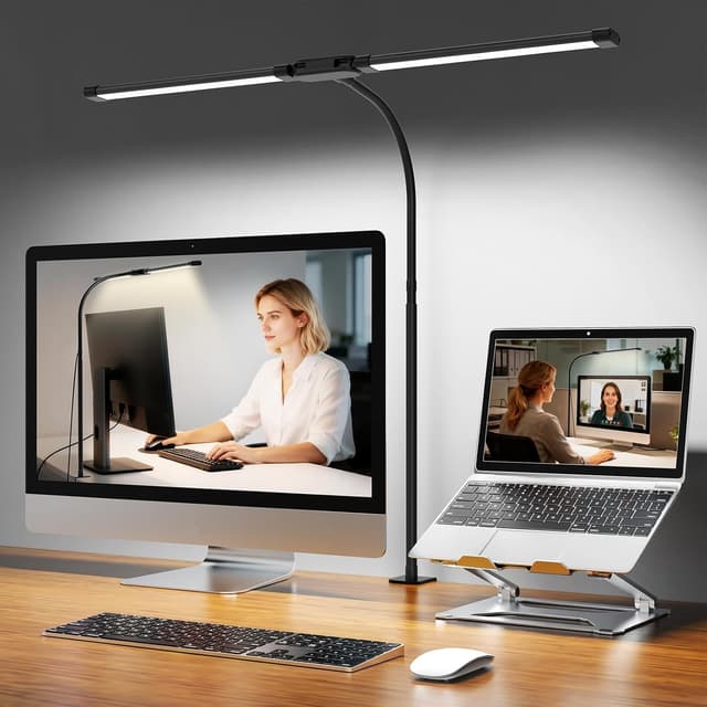 Imagen de Woputne Desk Lamp with Clamp 960LM 12W en OfertitasTOP