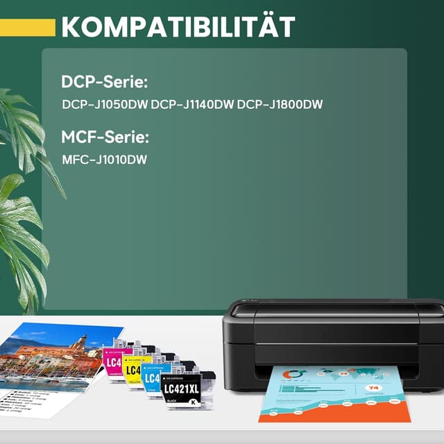 Detalle 2 de INK E-SALE LC421XL 4er-Pack 17ml/14ml