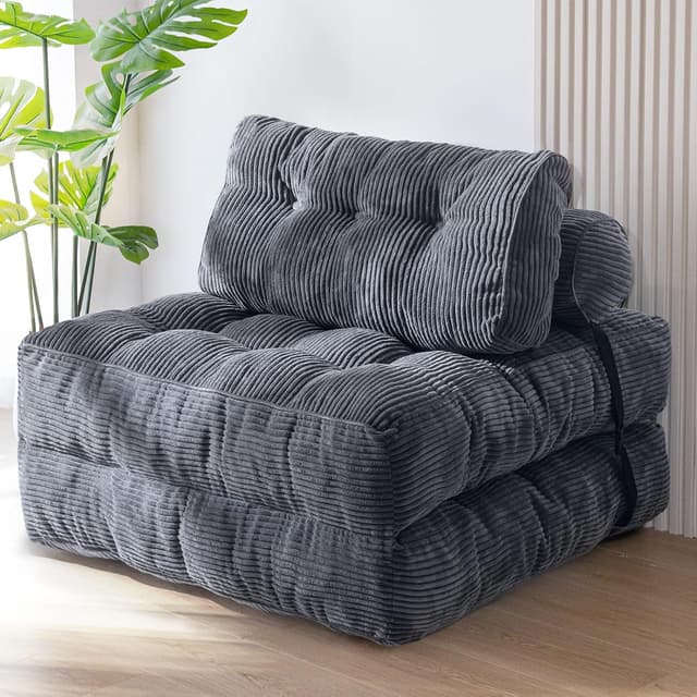 Detalle de MAXYOYO Folding Sofa Bed, 33.5 x 74.8in