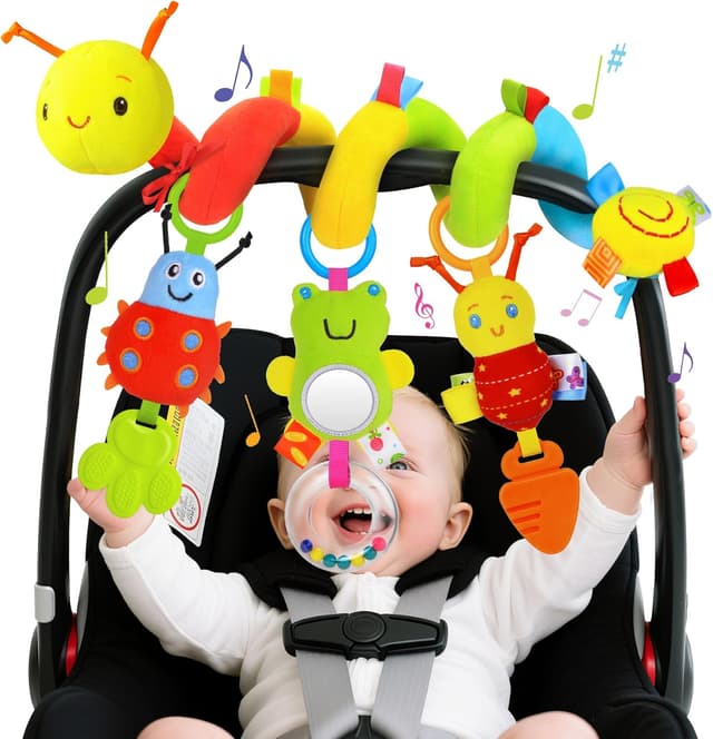 Detalle de YELUFT Baby Pram Toys 0-6 Months
