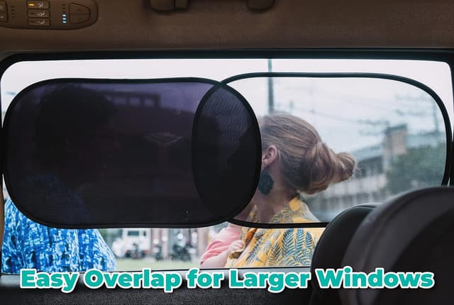 Thumbnail 3 de Kinder Fluff Car Window Shades 20 x 12