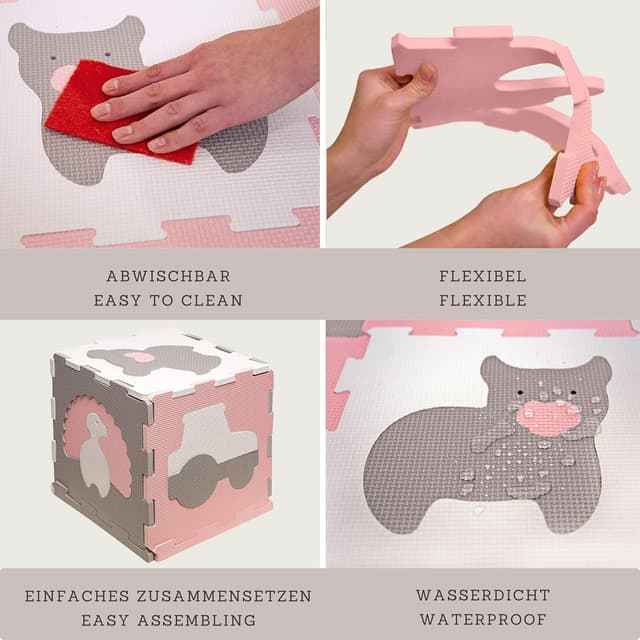 Detalle de Hakuna Baby Puzzlematte 1,2 x 0,9 m