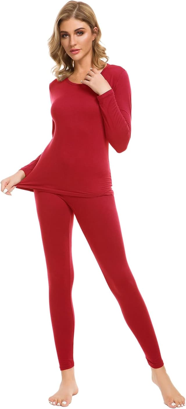 Thumbnail 6 de iWoo Womens Thermal Underwear Set Ultra Soft