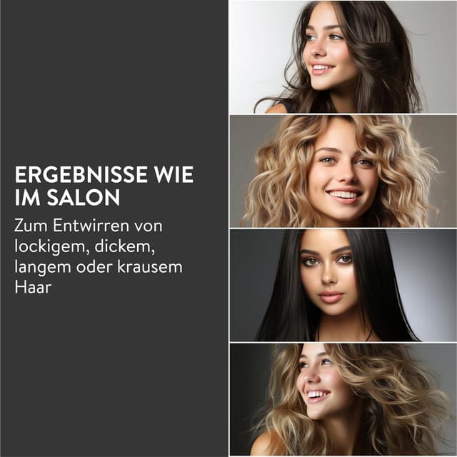 Thumbnail 5 de H&S Runde Haarbürste Wildscheinborsten 53 mm