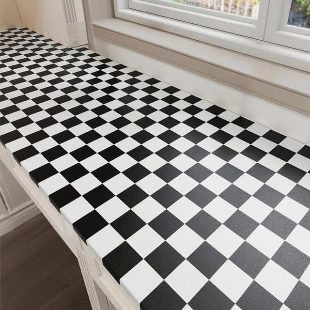 Imagen de YENHOME Tapete Selbstklebend Kariert Muster 40x300 cm en OfertitasTOP