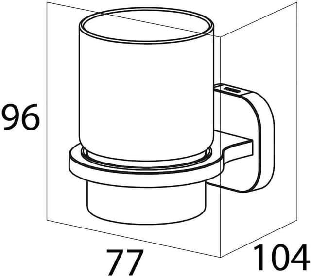 Thumbnail 3 de Tiger Ramos Vaso para Cepillo de Dientes, Acero Inoxidable 🪥