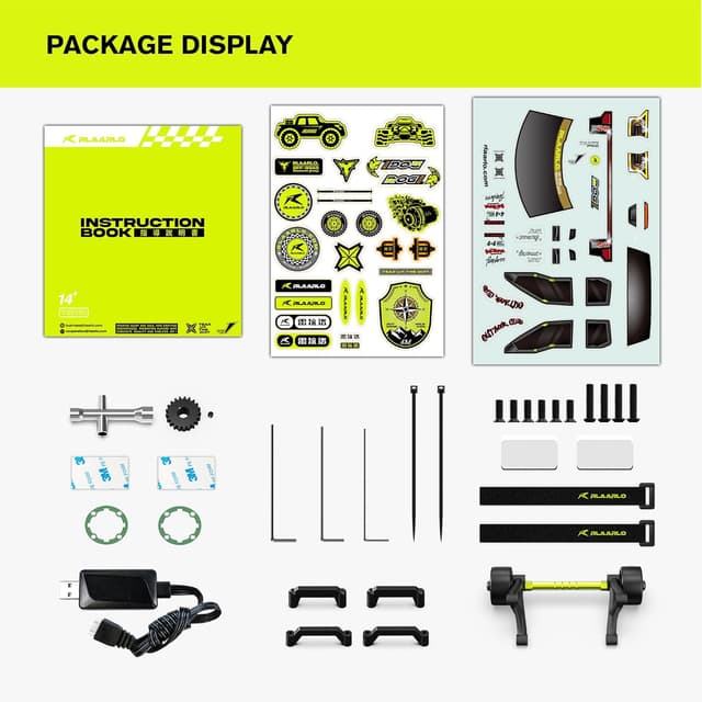 Thumbnail 6 de VIRCAS 1/14 Brushless RC Monster Truck 50+ MPH