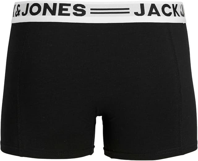 Detalle 2 de JACK & JONES SENSE TRUNKS 3‑pack bóxer Negro L 🚹