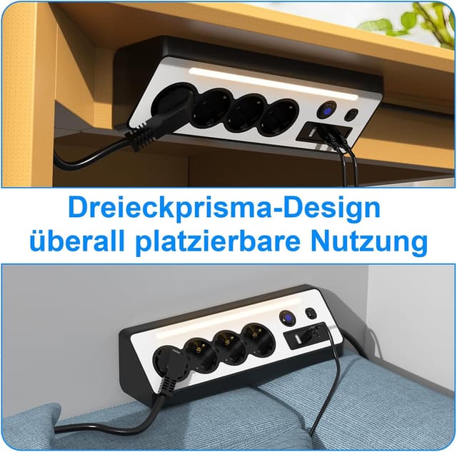 Detalle 2 de Steckdosenleiste mit USB-C 16A 90°