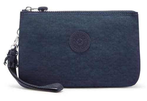 Detalle de Kipling Creativity XL monedero extra grande azul