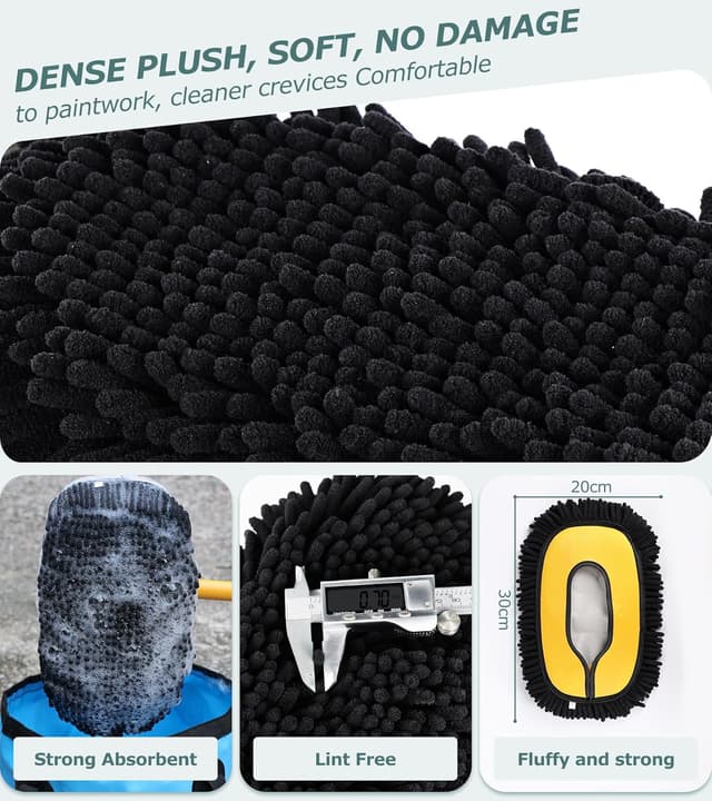 Thumbnail 5 de innhom 15° Curve Car Wash Brush 50-102cm