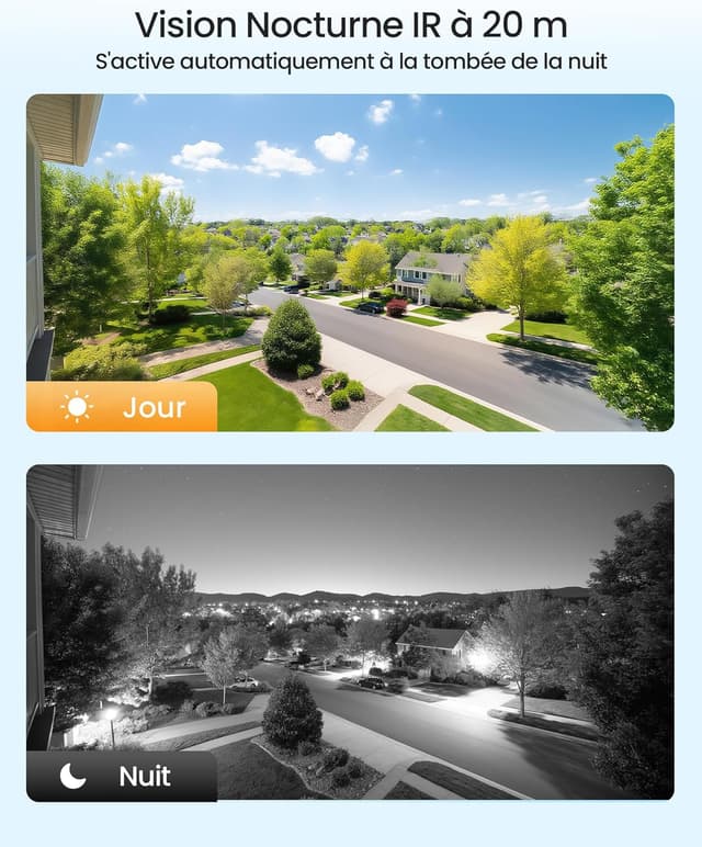 Thumbnail 3 de ZOSI 8CH 5MP 1TB DVR Kit caméra 360°