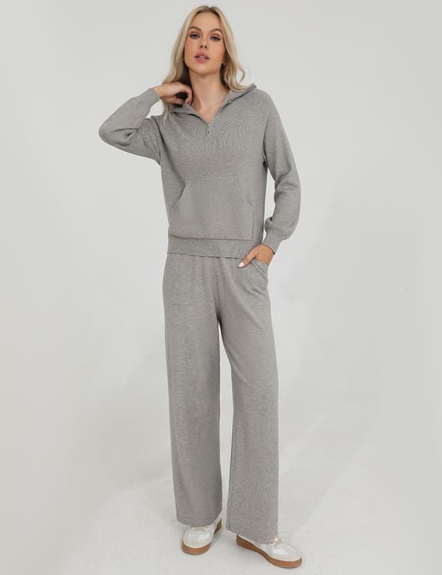 Thumbnail 2 de Totatuit Tuta Donna Completo 2 Pezzi Mezza Zip