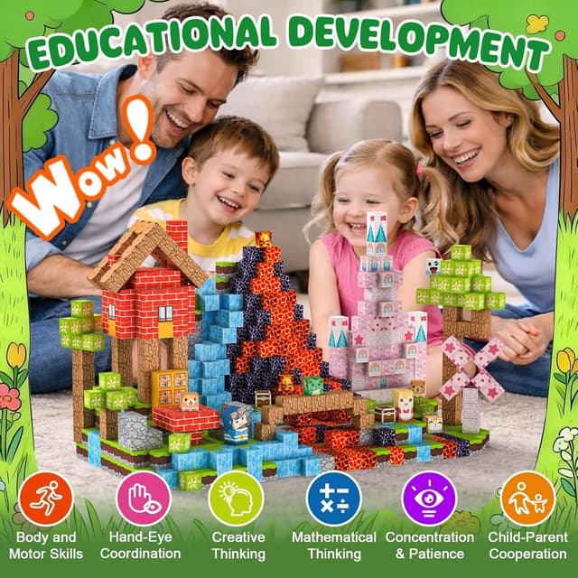 Thumbnail 6 de Crifeton 150 PCS Costruzioni Magnetiche 2 cm