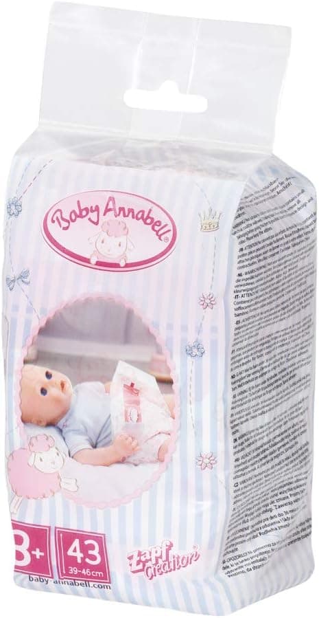 Detalle 1 de Baby Annabell nappies pack of 5