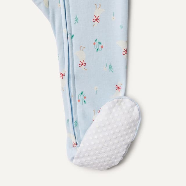 Detalle de Amazon Essentials x Sofia Grainge Pigiami con Piedi Attillati in Cotone Unisex per Bimbi