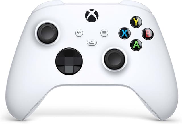 Detalle de Manette sans fil Xbox Robot White : compatible Xbox Series X|S, Xbox One, PC Windows, Android et iOS
