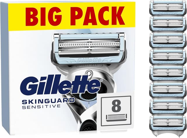 Imagen de Gillette SkinGuard razor blades 8 pack 🪒 en OfertitasTOP