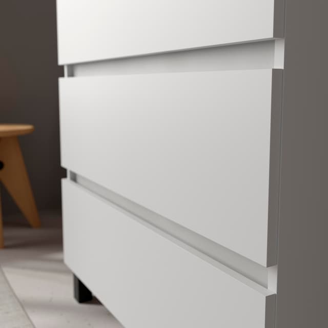 Thumbnail 2 de Salgar Vilna Mueble baño 3 cajones, lavabo 2 pozas